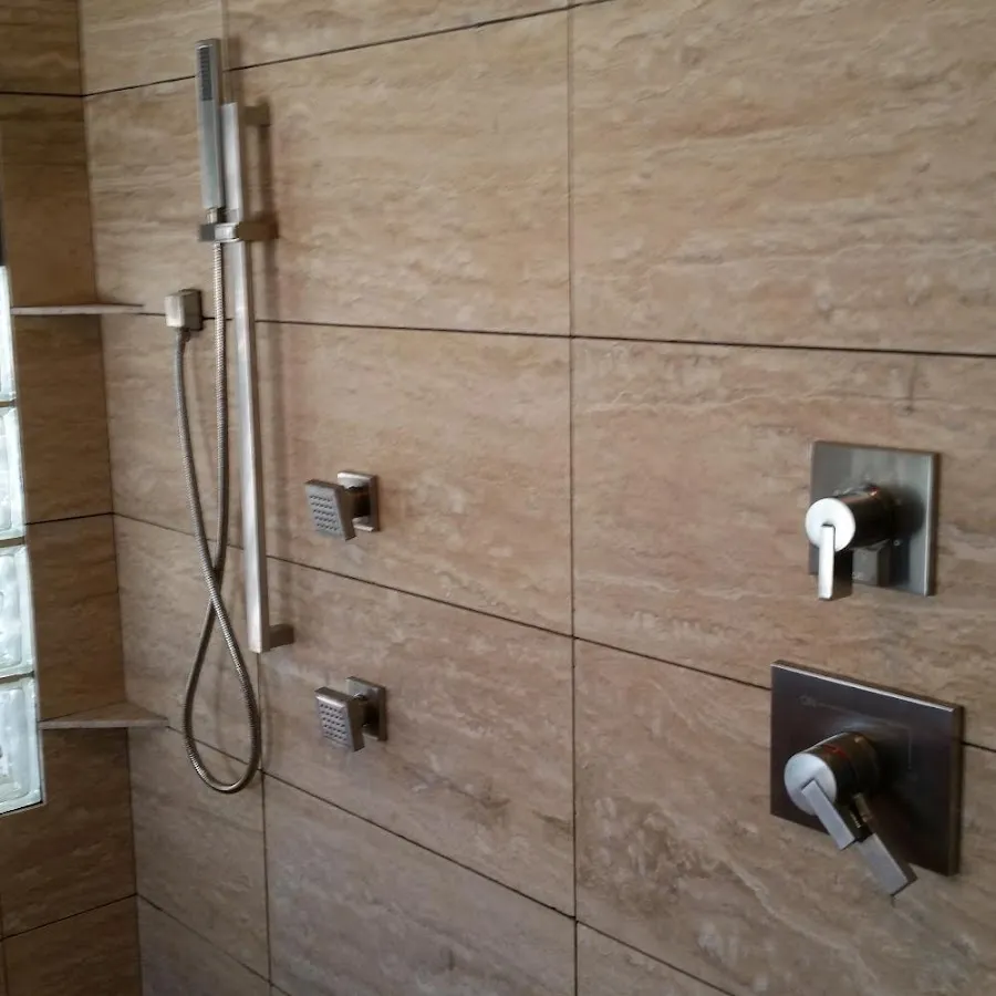 Shower fixture installation for Water Heater Replacement in Cocoa Beach